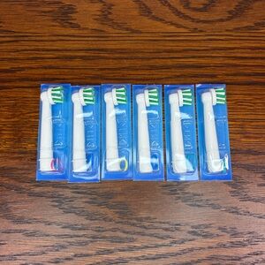 Oral-B Cross Action Replacement Electric Toothbrush Heads Refill 6 Count Sealed